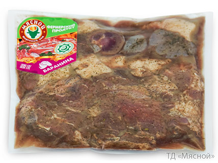 Шашлык из баранины с почкой и курдюком